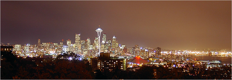 seattle by night