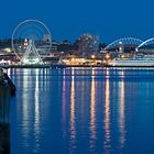 Seattle Harbor by night...