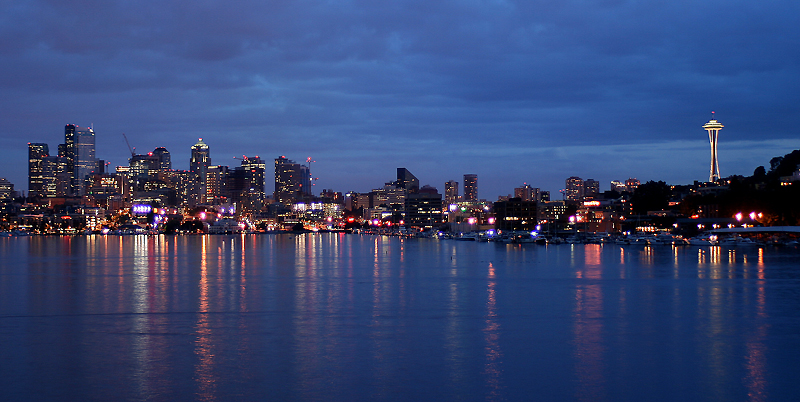 Seattle @ night