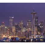 Seattle Skyline at Night