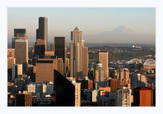 Seattle vor Mt.Rainier