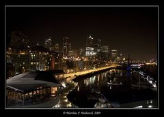 Seattle Waterfront by Night