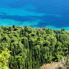 Seaview from monastery over Orebic -Croatia