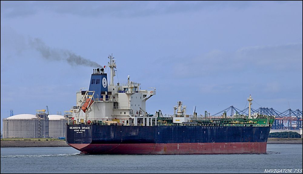 " SEAWAYS GRACE ", Tanker, Rotterdam.