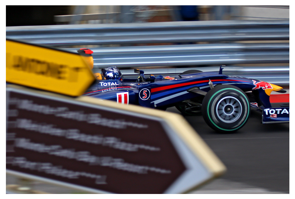 Seb Vettel, Monaco 2010