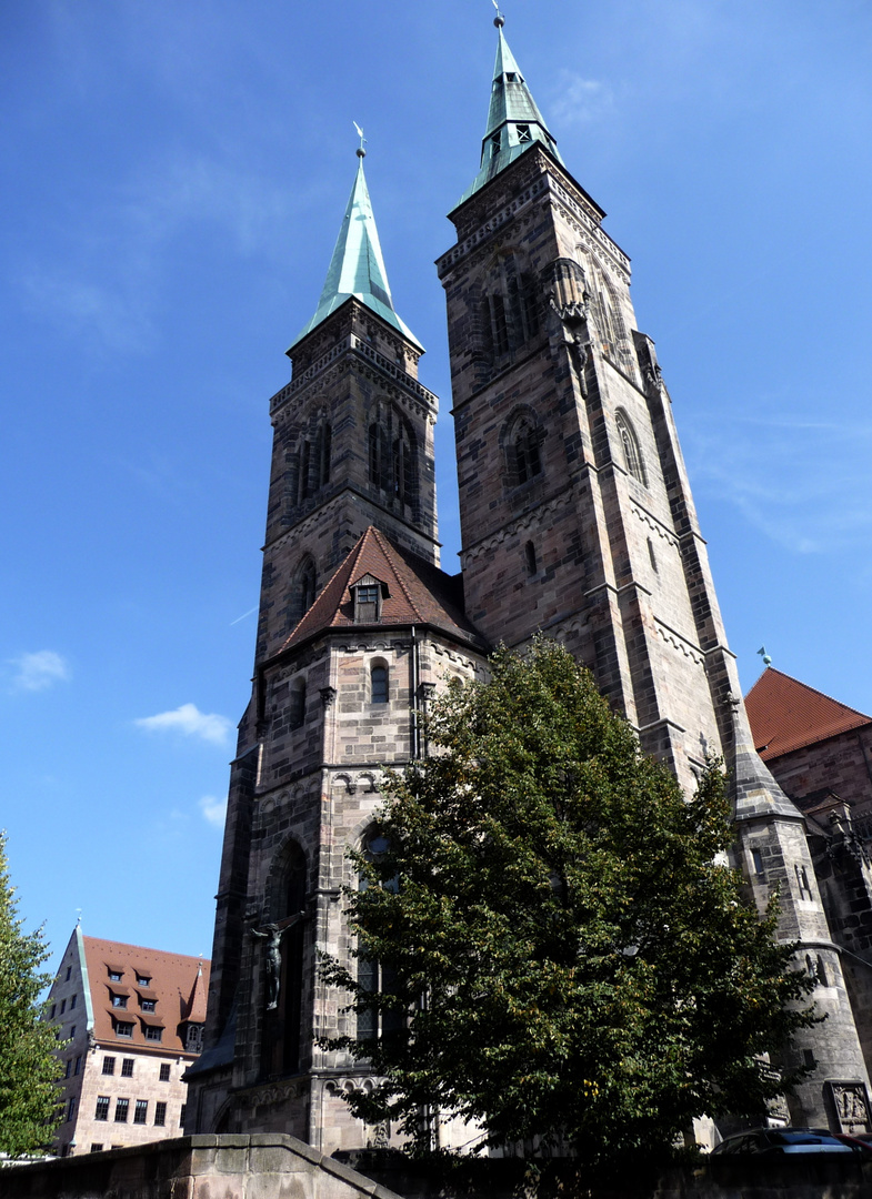 Sebaldus-Kirche im Spätsommer 2009