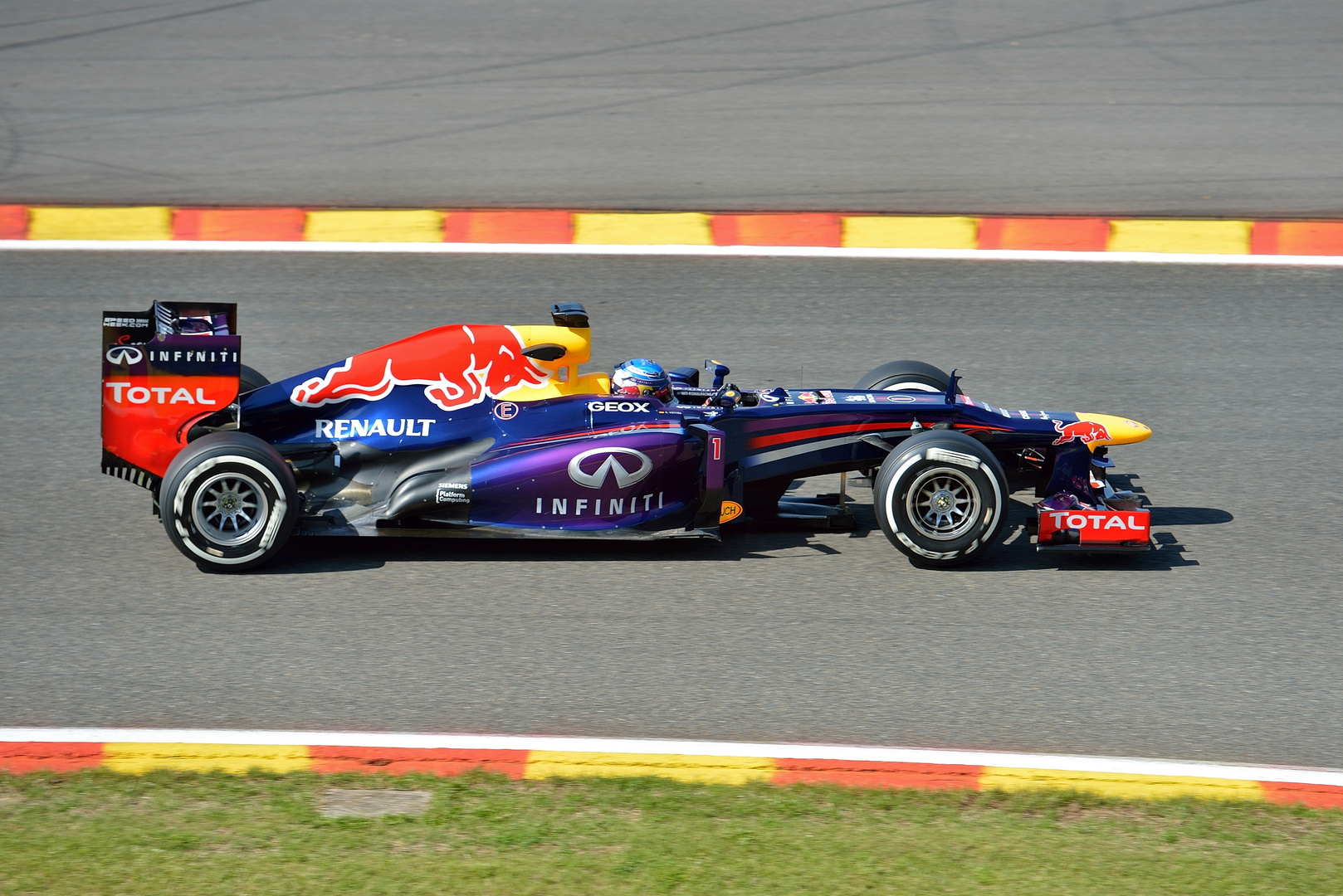 Sebastian Vettel #1 Spa-Francorchamps 2013