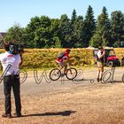 Sebastian Vettel auf dem Rennrad in Spielberg 2019