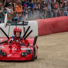 Sebastian Vettel beim Red Bull Seifenkistenrennen
