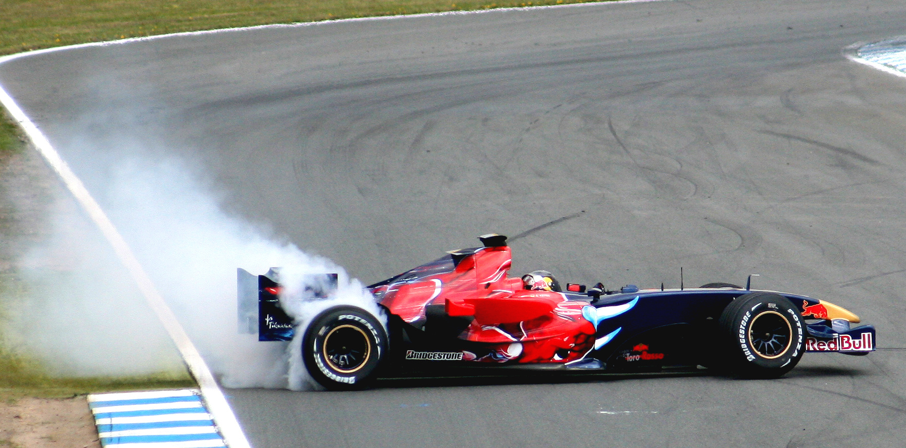 Sebastian Vettel im Toro Rosso 2008