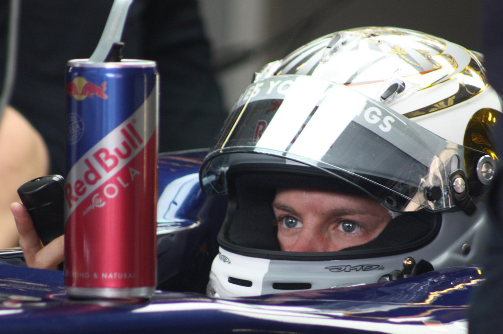 Sebastian Vettel Red Bull Reacing - F 1