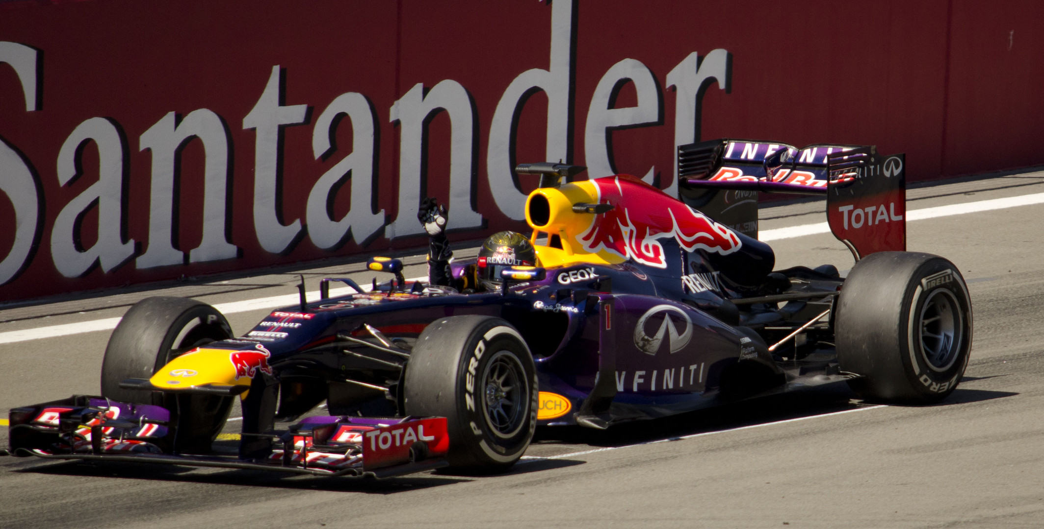 Sebastian Vettel Sieger GP Deutschland 2013