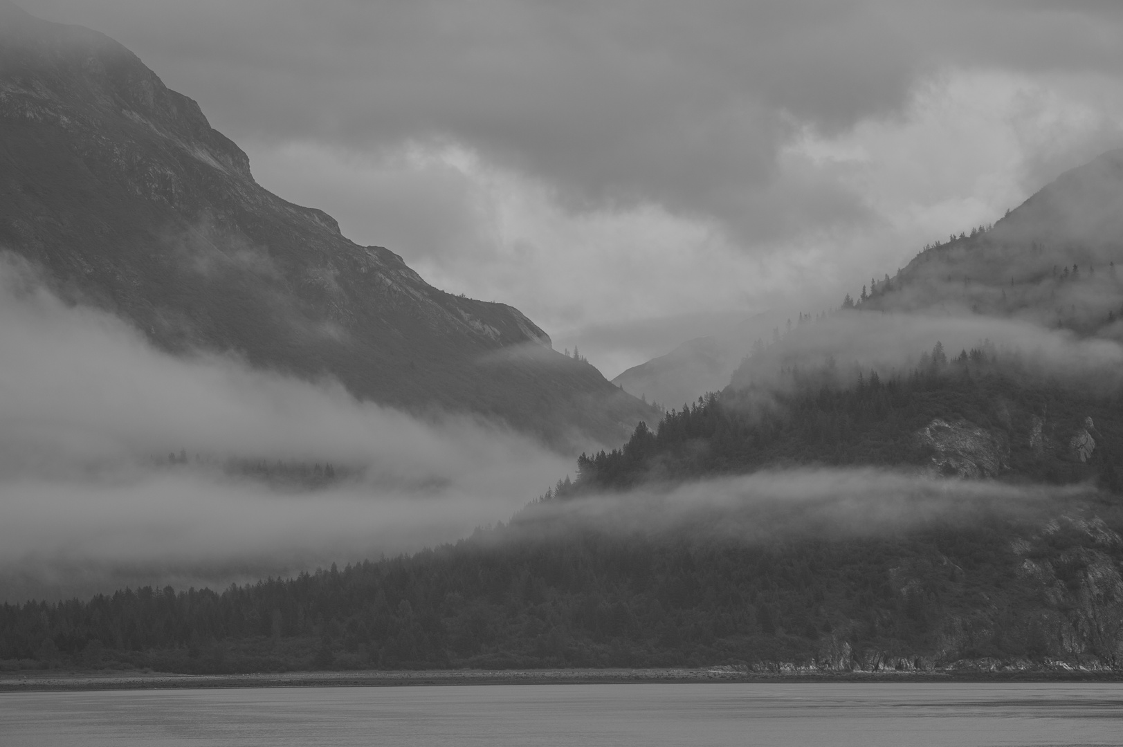 Sebree Island, Glacier Bay DSC_0688 Foto & Bild alaska, wolken, meer