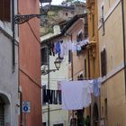 Secando la ropa; barrio de trastevere (Roma)