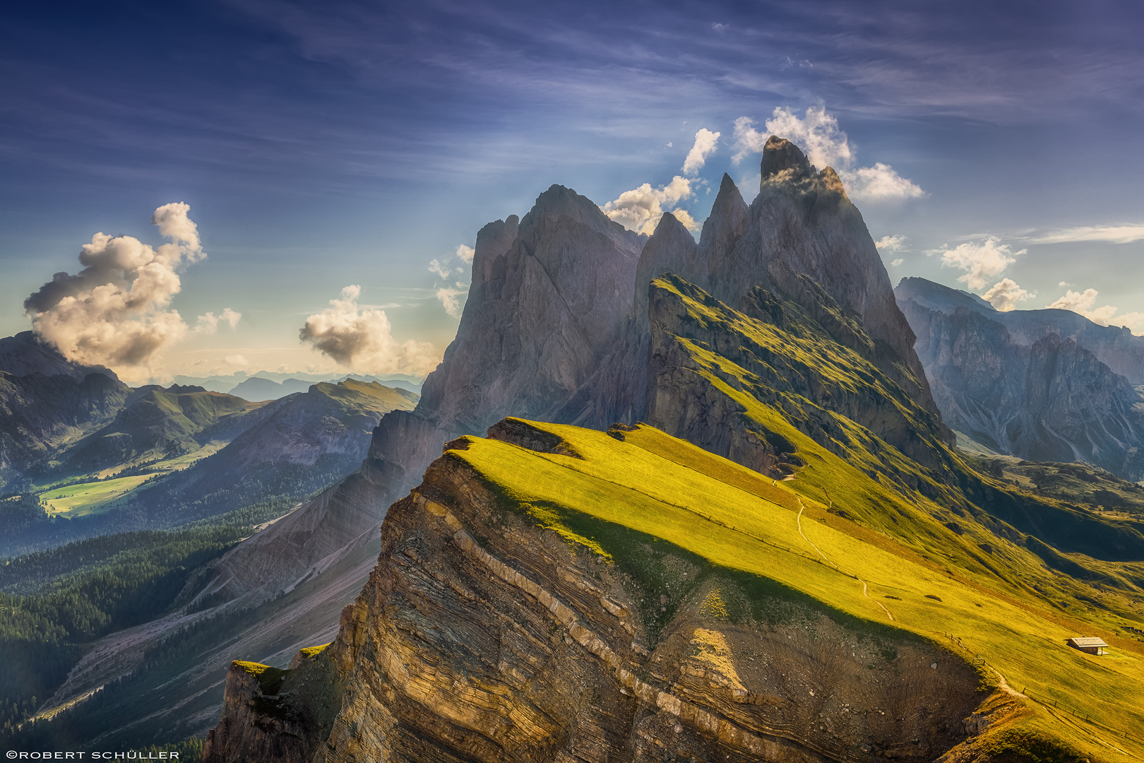 Seceda Alm und Geislerspitzen