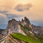 Seceda am Abend