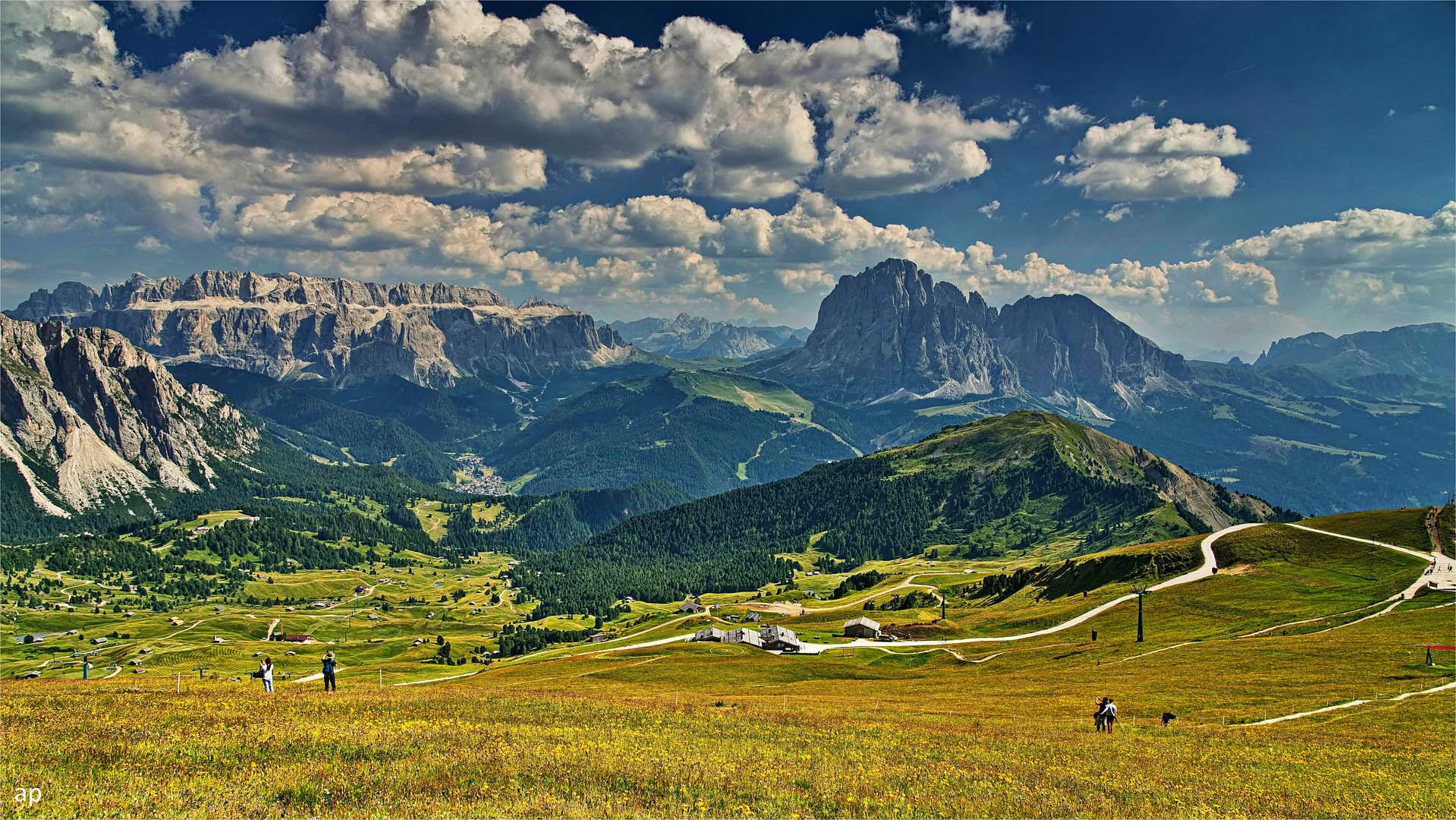 Seceda Blick