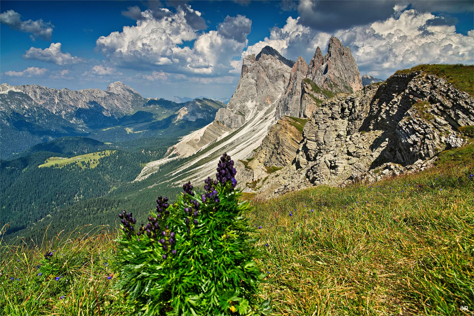 Seceda und Geislerspitzen