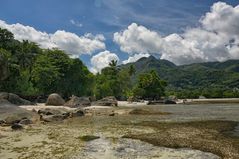 Sechelles Beau Vellon Beach Ebbe