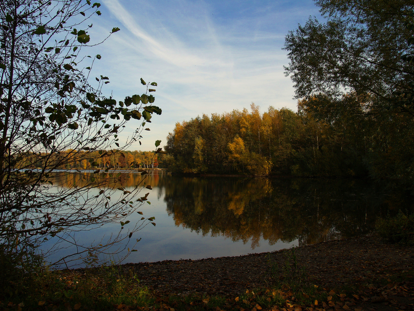 Sechs Seenplatte im Herbst