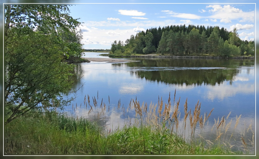 „Sechs Tage lang trieb Väinämöinen im Fluss.“