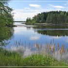 „Sechs Tage lang trieb Väinämöinen im Fluss.“