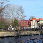 Sechserbrücke mit Umfeld . Berlin am Tegeler See