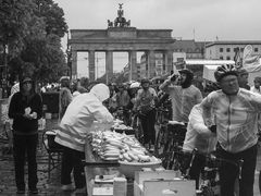 Sechzig Kilometer Dauerregen geschafft