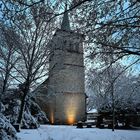 Seckbach Marienkirche im Winter