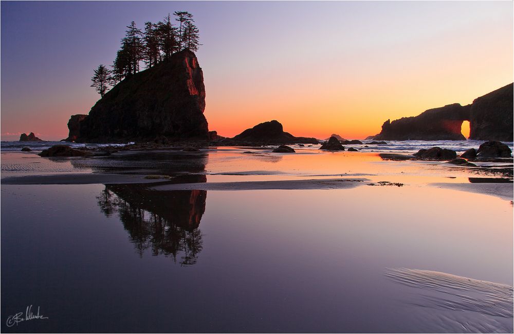 Second Beach Sunset