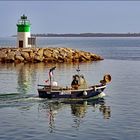 second  départ en mer  de la journée...