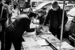 Second hand market.