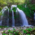 Second waterfall in Bohinjska Bistrica Slovenia