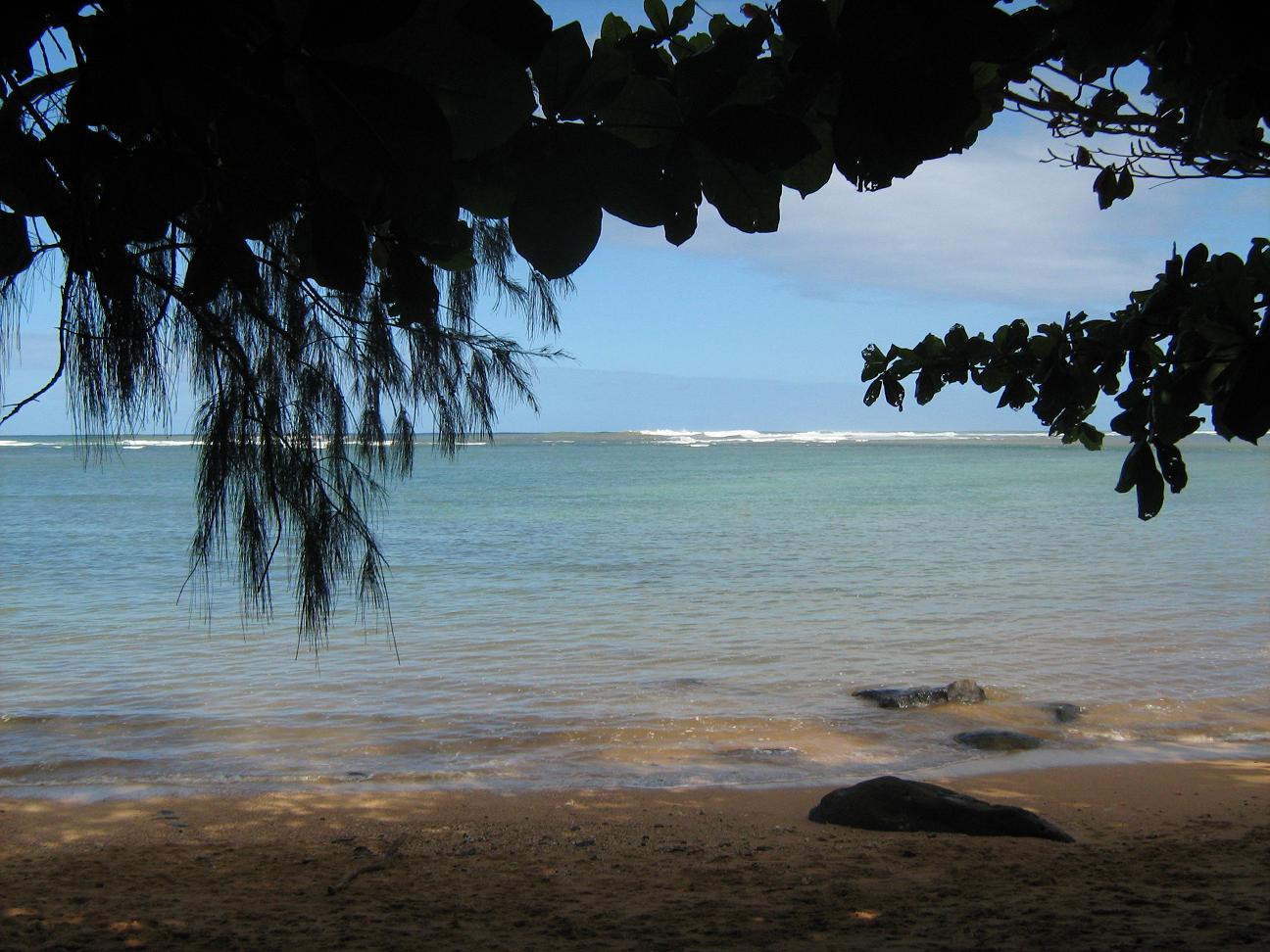 secret beach on kauai