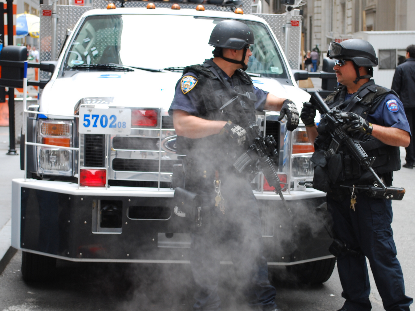 Security an der Wall Street, NY