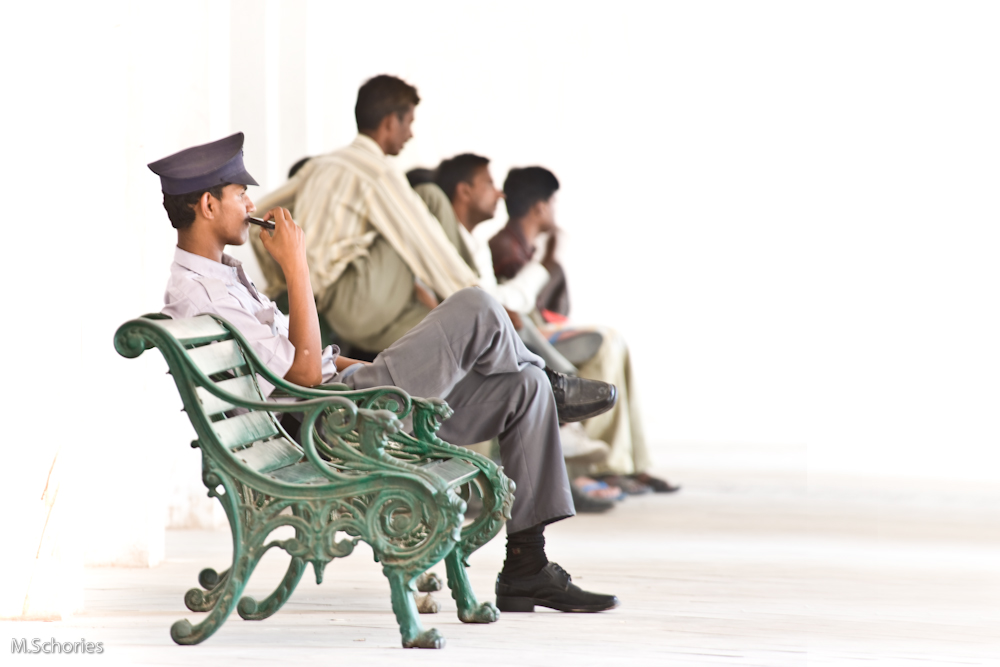 Security guy in Jaipur / Indien