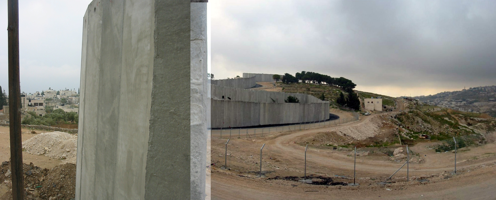 Secutrity Fence in Abu Dis