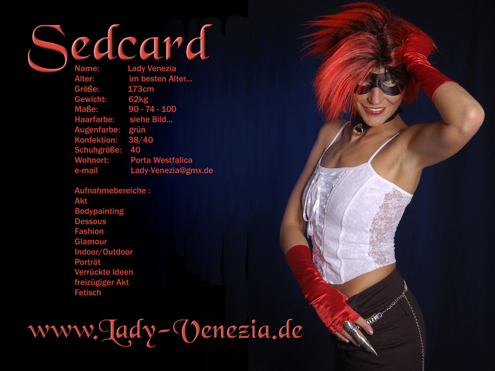 Sedcard Lady-Venezia