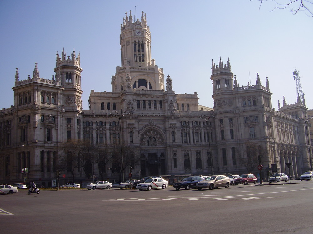 Sede principal correo de Madris, España