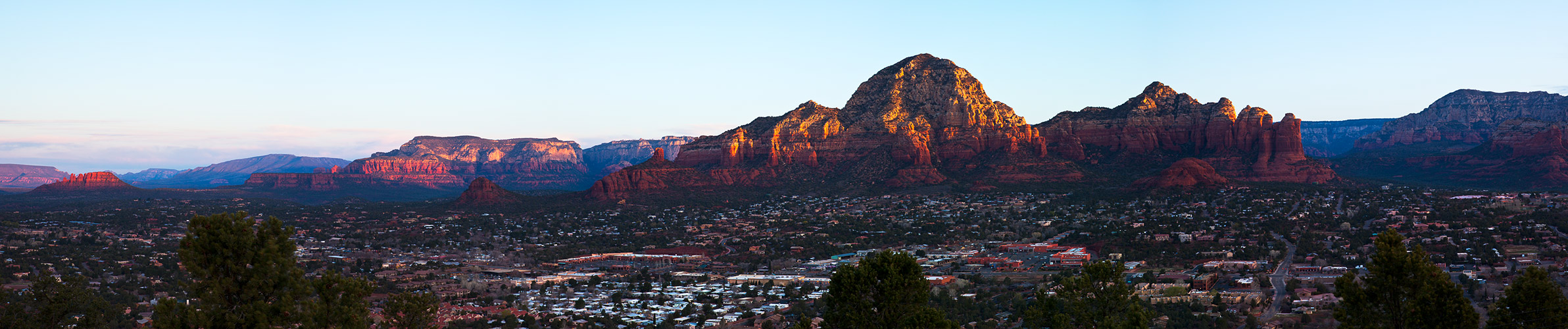 Sedona City Lights