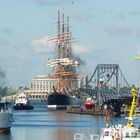 Sedov vor Kaiser Wilhelm Brücke