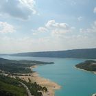 See am Ende der Schlucht des Verdon