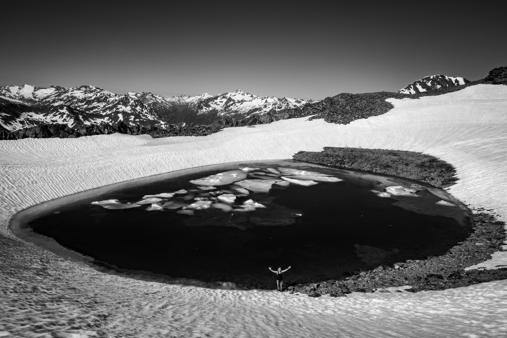 See am Stubaigletscher...