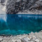 See auf 4,800m Höhe in der Cordillera Blanca, Peru