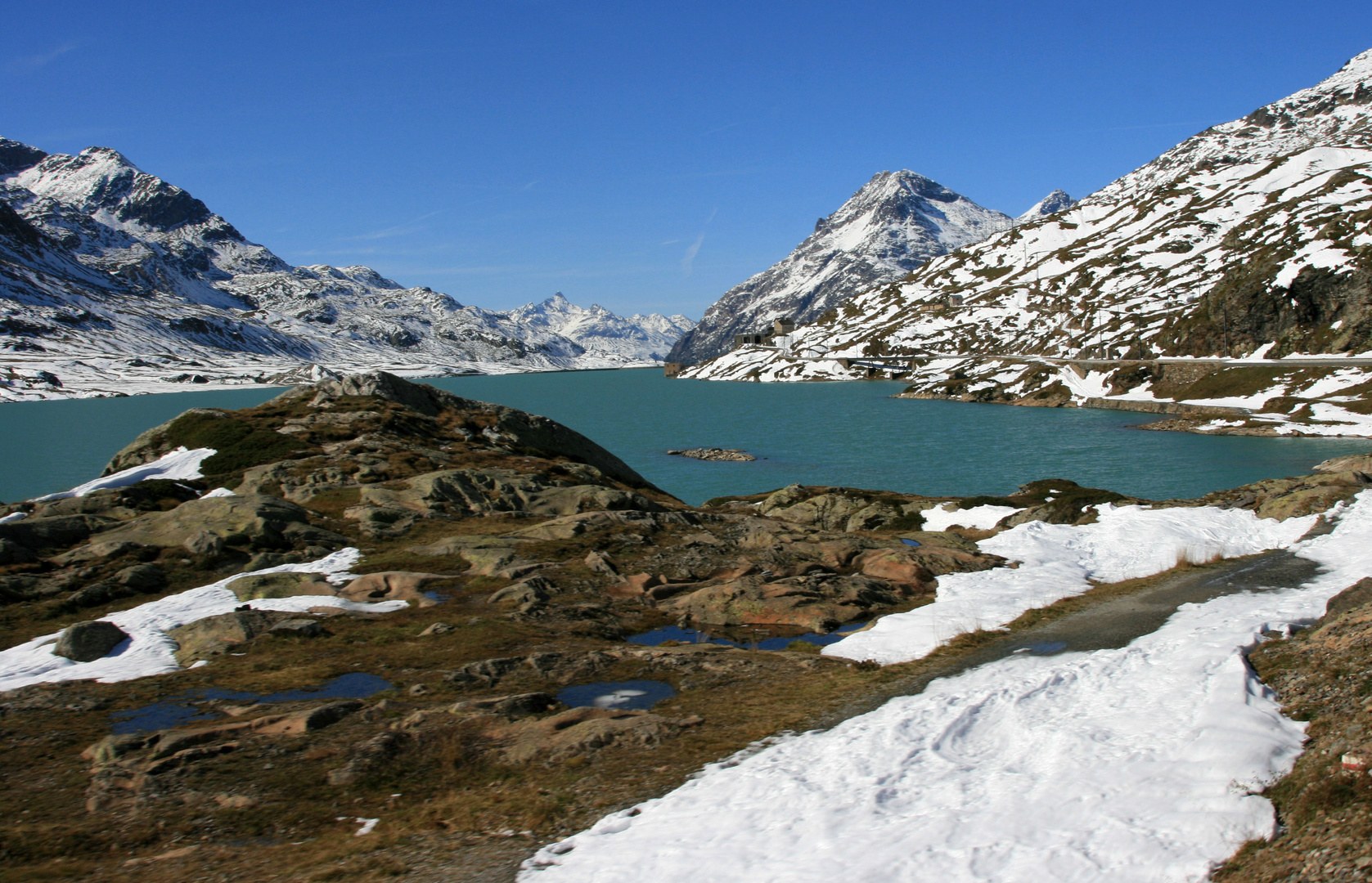 See auf dem Berninapass