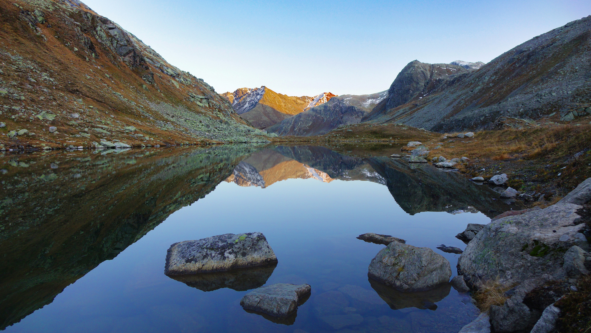 See auf dem Flüelapass