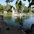 See auf dem Gelände der Villa Borghese