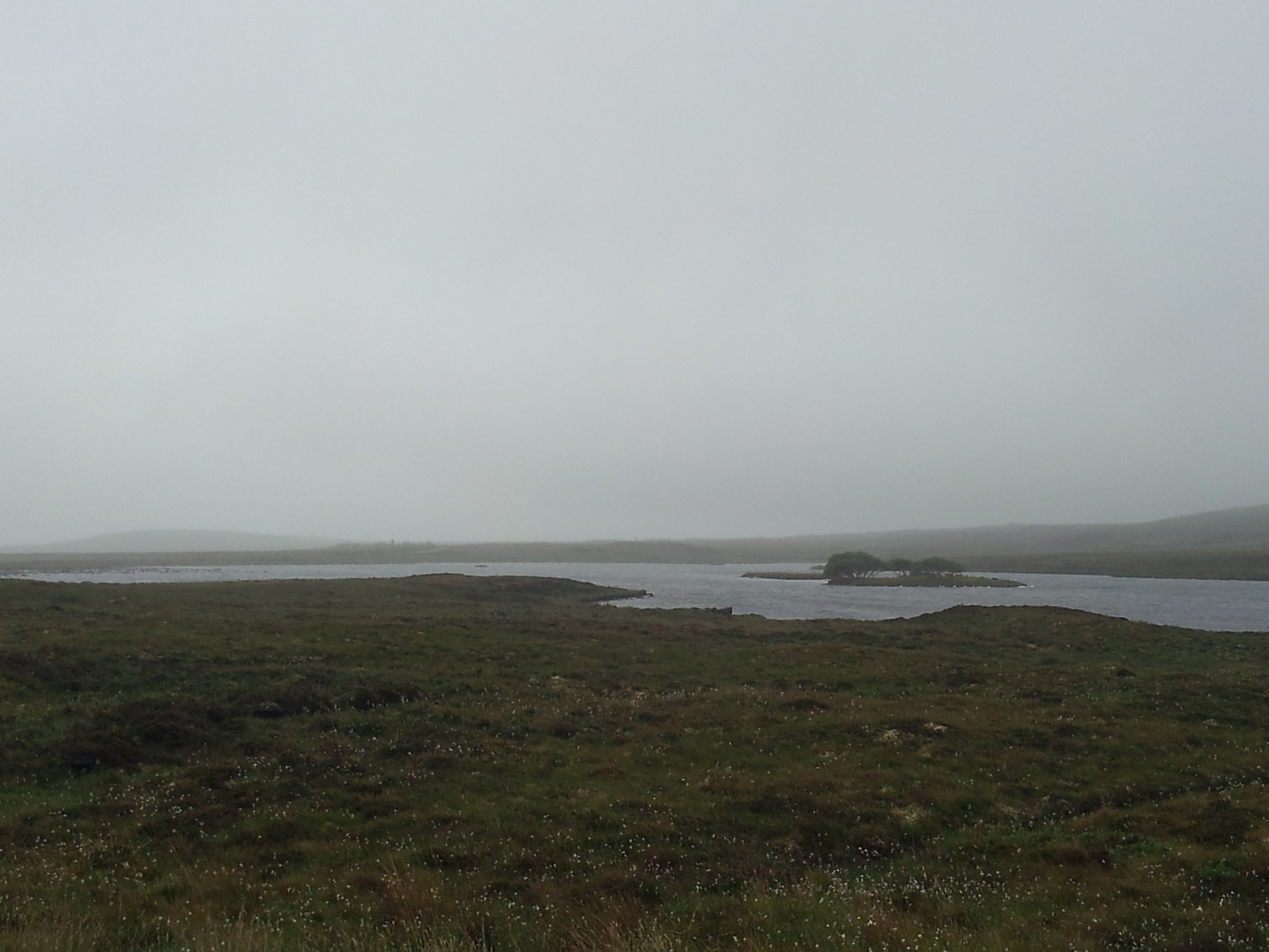 See auf einem Highland-Plateau