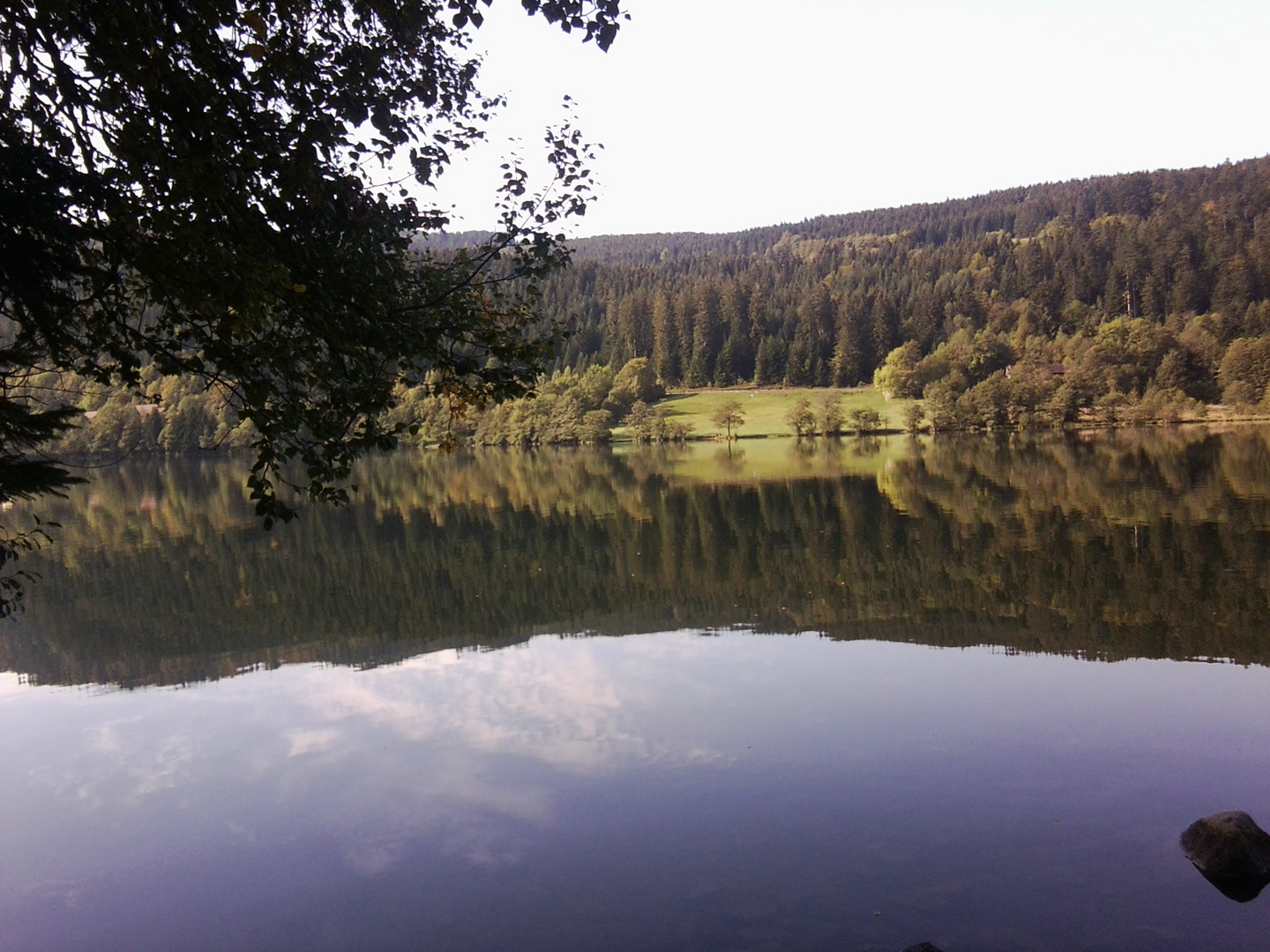 See bei Gerardmer in den Vogesen