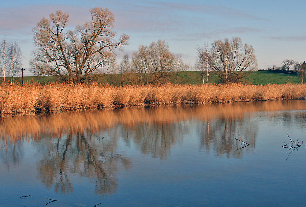 See bei Nünchritz in Sachsen